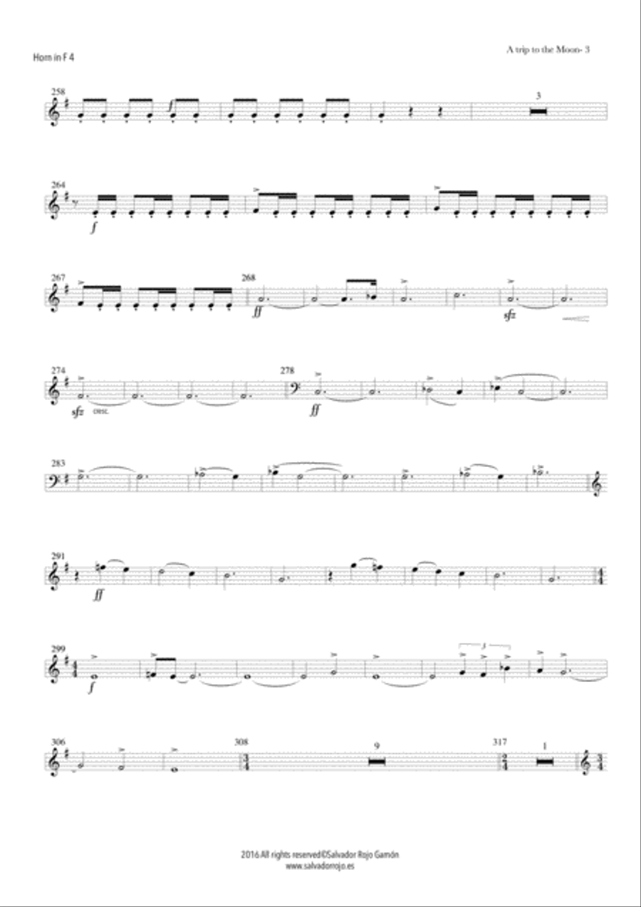 A Trip to the Moon Full Orchestra scores gallery preview page 4