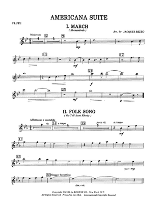 Americana Suite - Flute