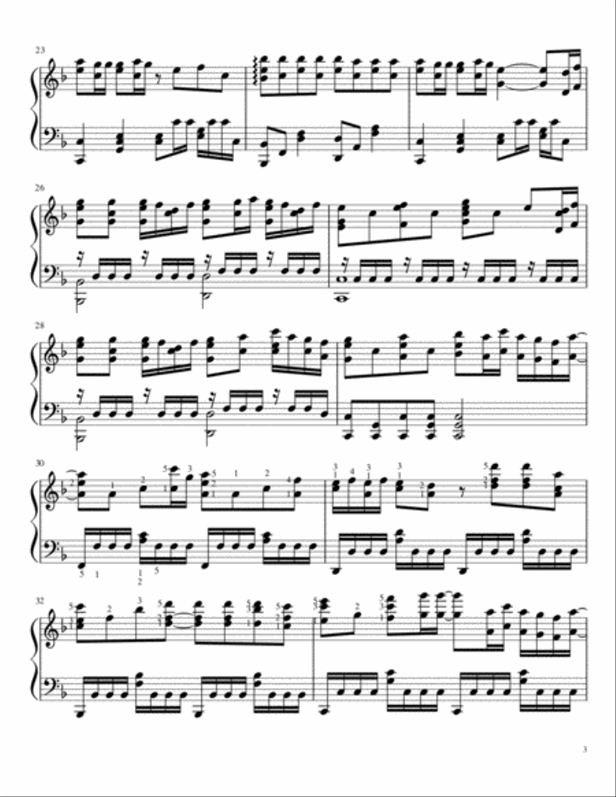 Epiphany Epiphany Piano Solo scores gallery preview page 3