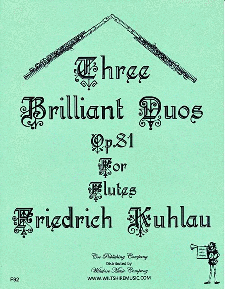 3 Brilliant Duos, Op.81