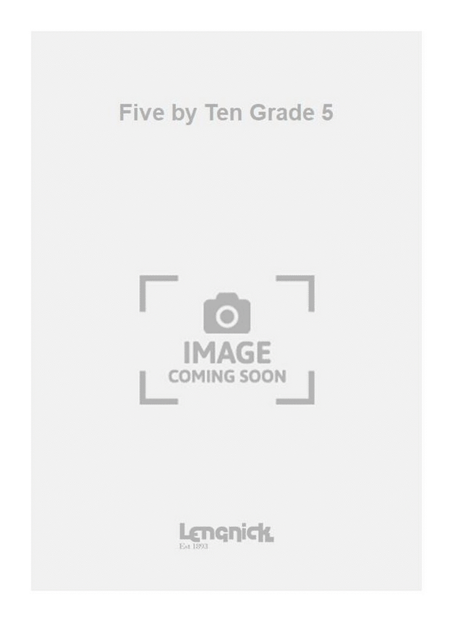 Five by Ten Grade 5