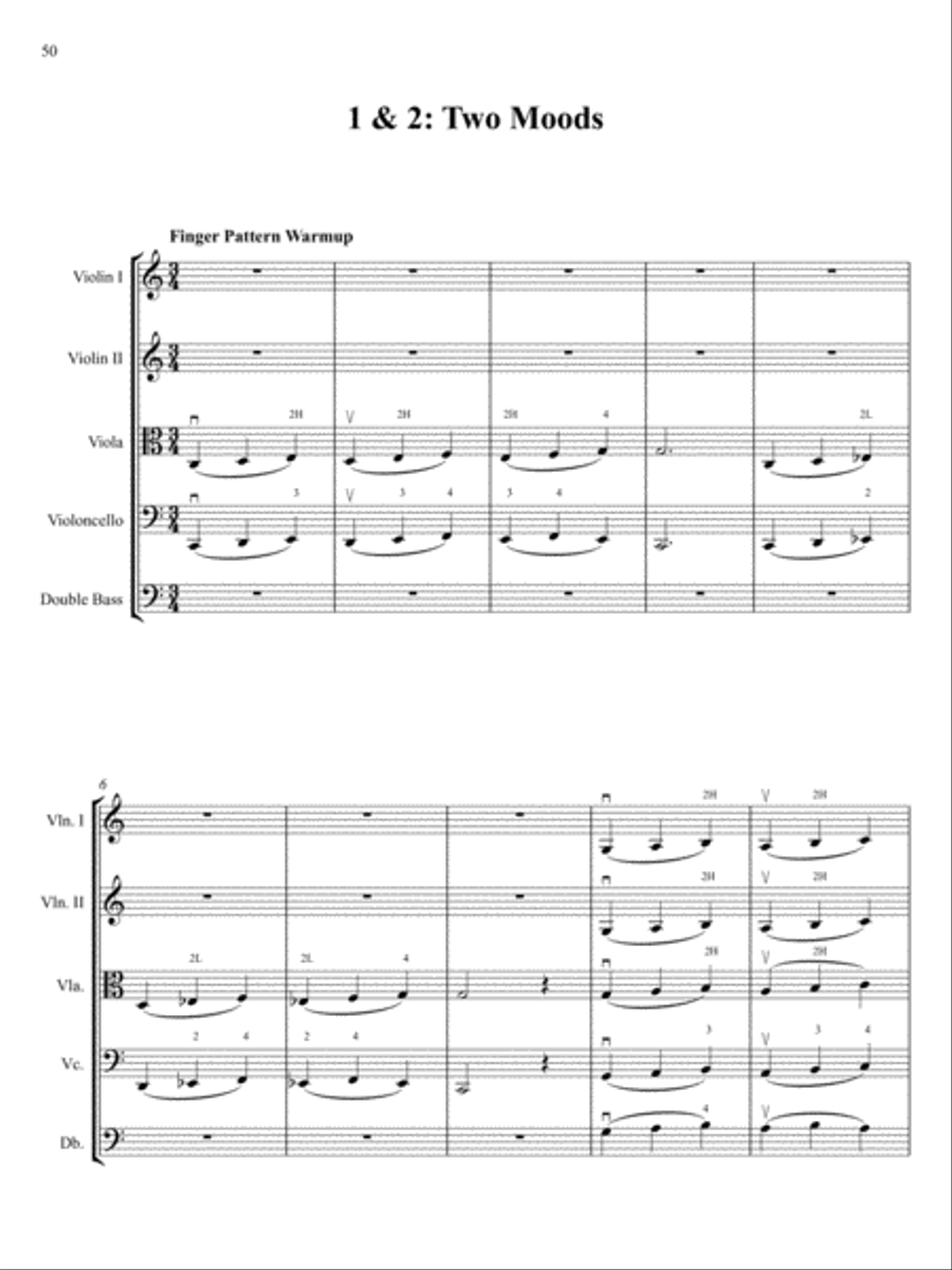 String Music in Patterns: for Better Intonation (Teacher Edition)