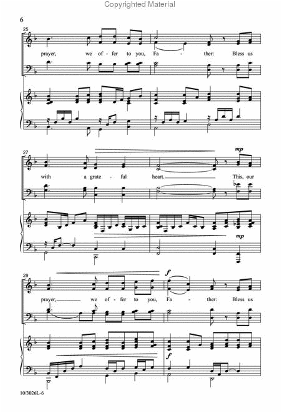 A Grateful Heart A Grateful Heart 4-Part scores gallery preview page 6