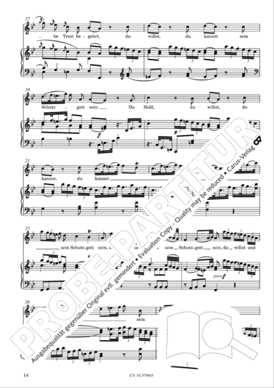 Der Tod Jesu 4-Part scores gallery preview page 15