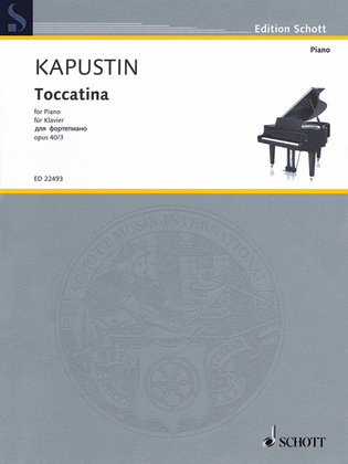 Book cover for Toccatina, Op. 40, No. 3