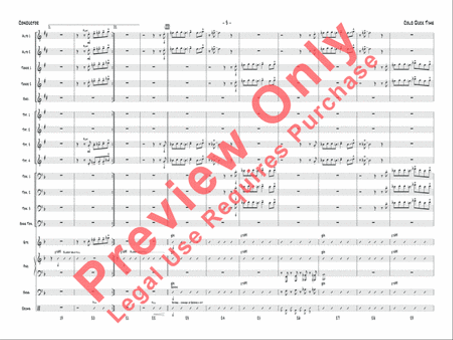 Cold Duck Time Jazz Ensemble scores gallery preview page 4