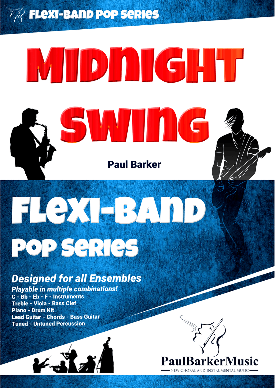 Midnight Swing (Flexible Instrumentation) Concert Band scores gallery preview page 1