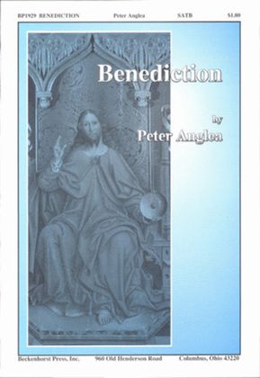 Book cover for Benediction
