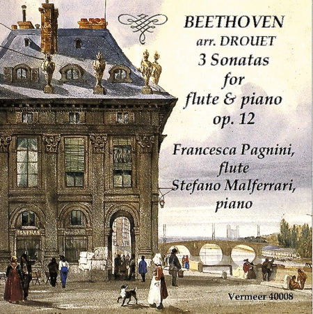 Beethoven: 3 Sonatas for Flute & Piano, Op. 12