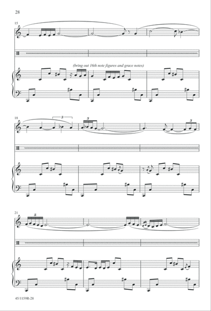 The Day of Hope - Choral/Full Score SSAA scores gallery preview page 28