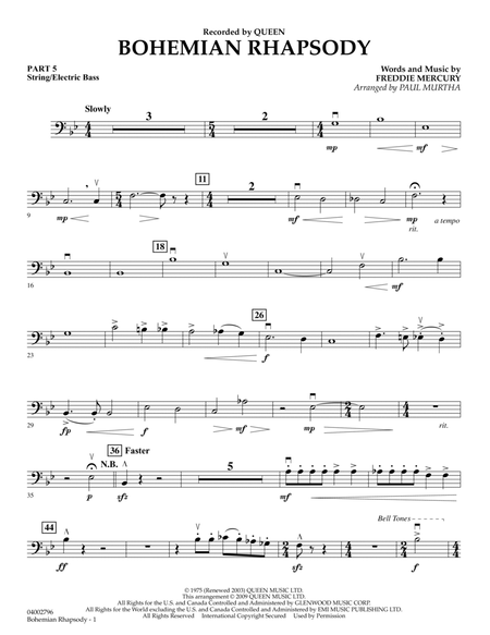 Bohemian Rhapsody - Pt.5 - String/Electric Bass