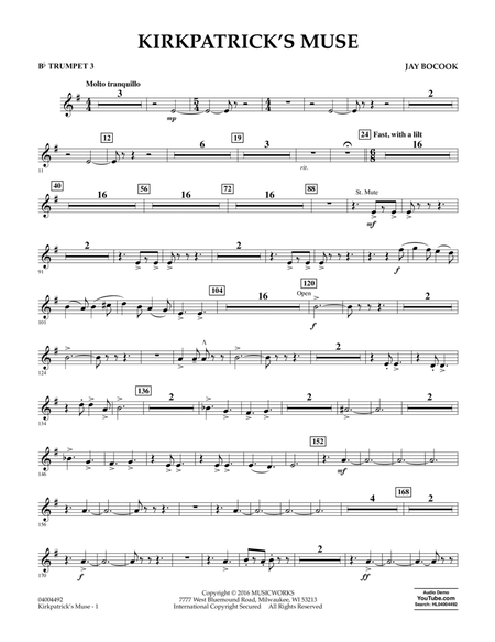 Kirkpatrick's Muse - Bb Trumpet 3