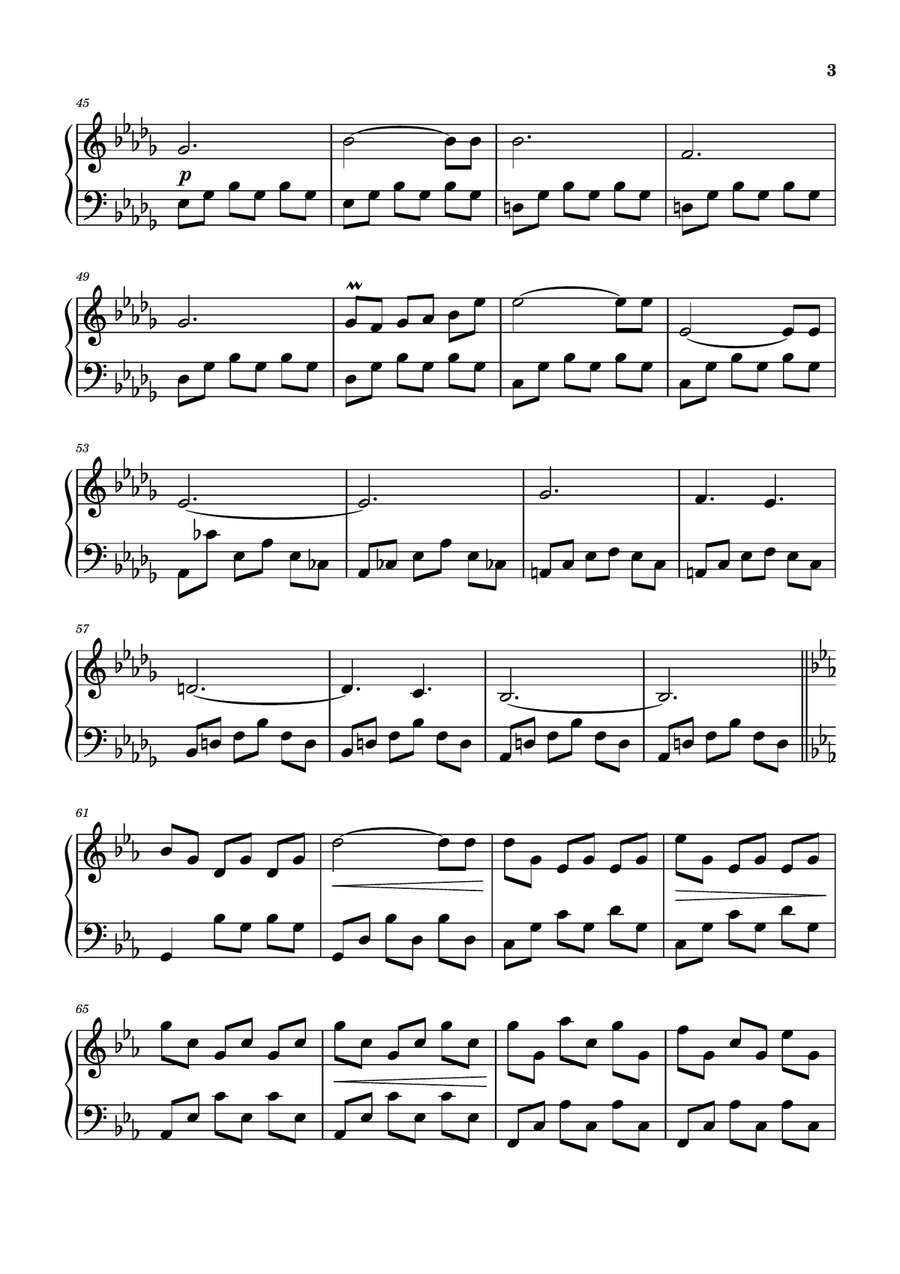 Every Ending Is A New Beginning Piano Solo scores gallery preview page 3
