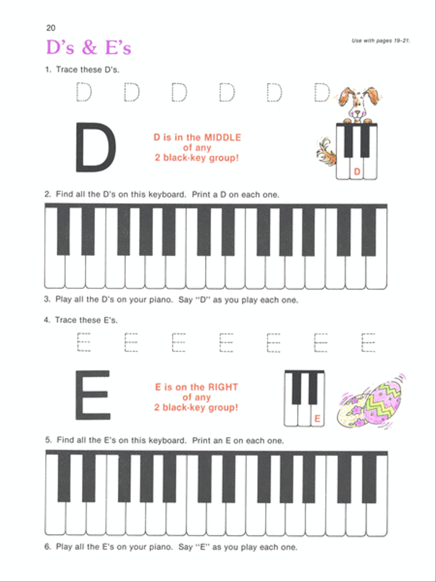 Alfred's Basic Piano Prep Course Theory, Book A Piano Method scores gallery preview page 3