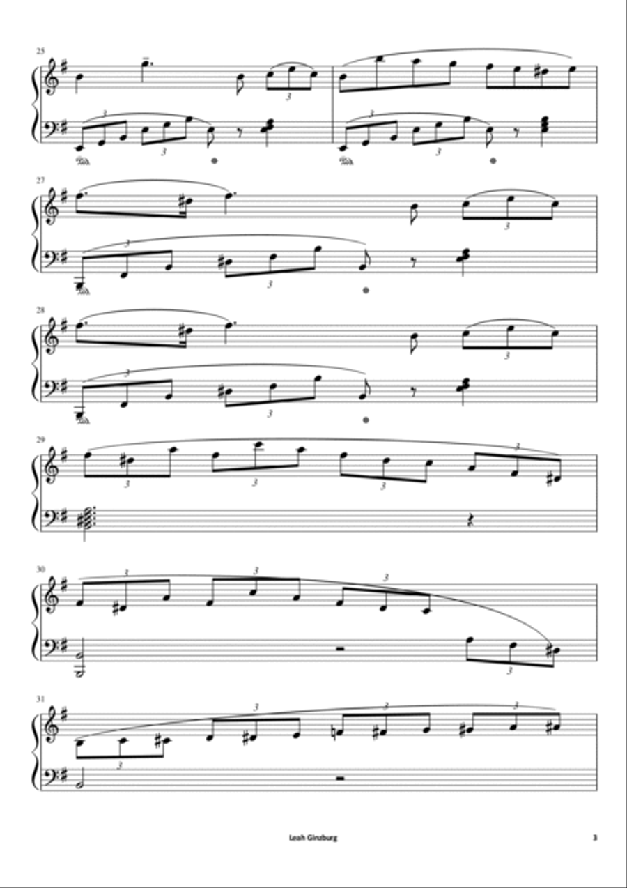 Bonne Mère by Henri van Gael Piano Solo scores gallery preview page 3