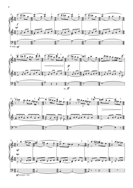 Church bells beyond the stars by Cecilia McDowall Organ Solo - Sheet Music