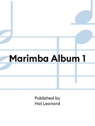 Book cover for Marimba Album 1