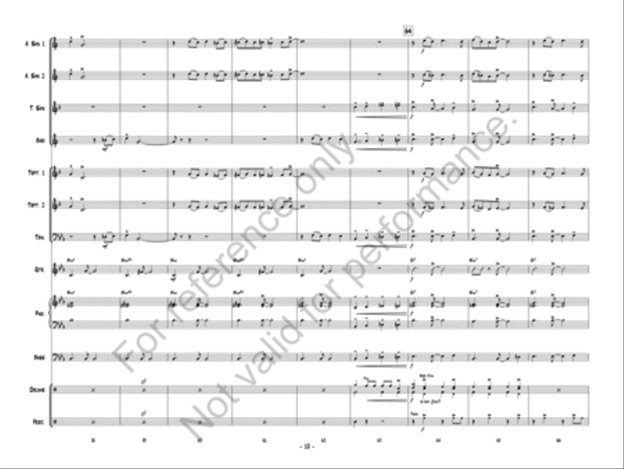 Agent Undercover Agent Undercover Jazz Ensemble scores gallery preview page 11