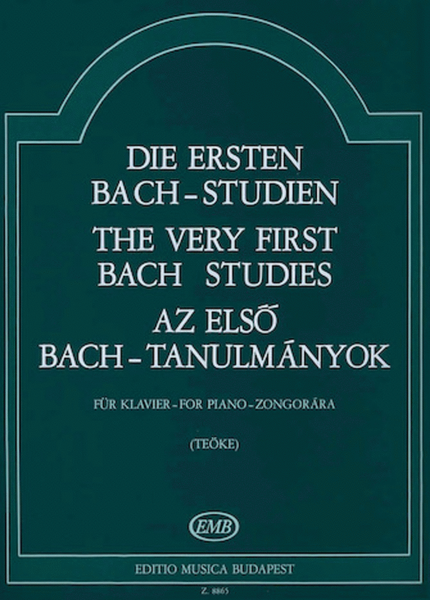 Very First Bach Studies-pno