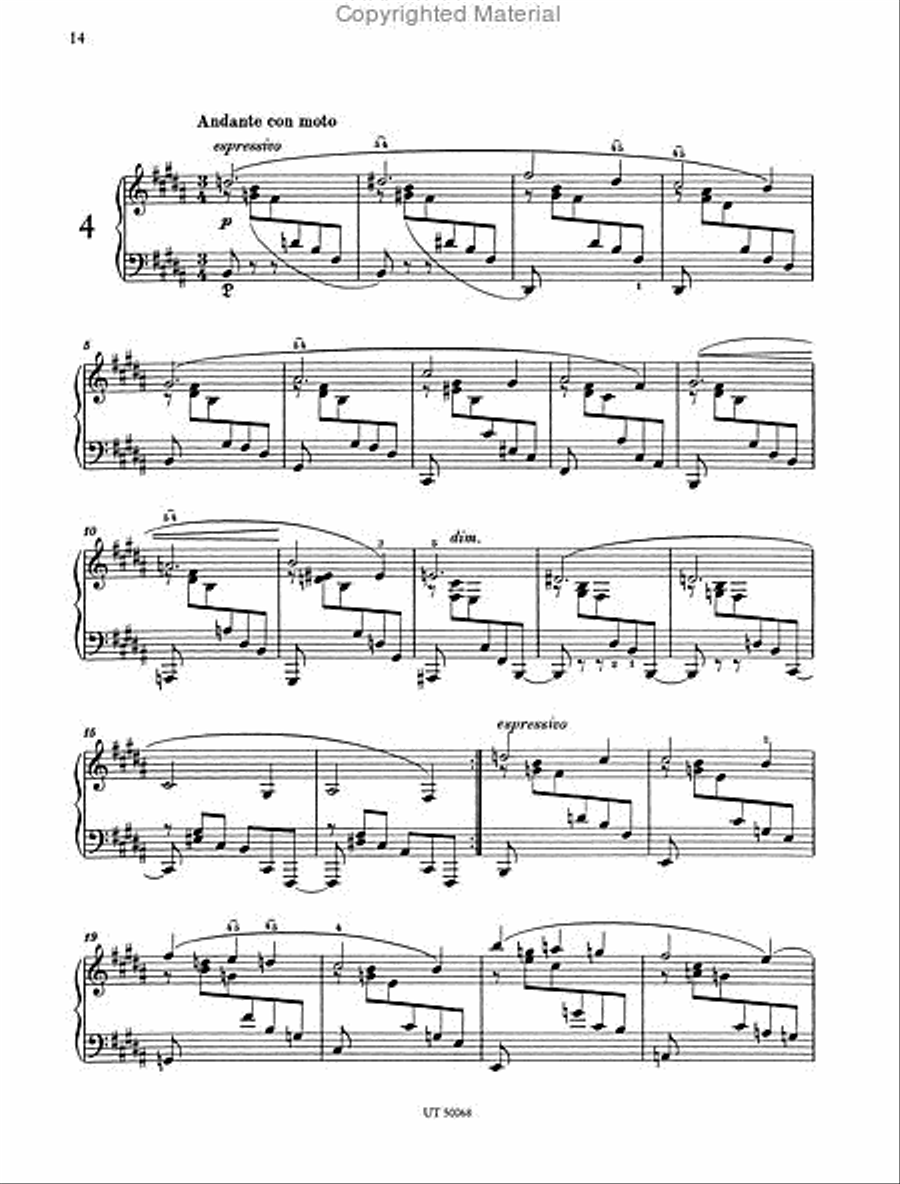 Ballads for Piano Op. 10 Chamber Music scores gallery preview page 5