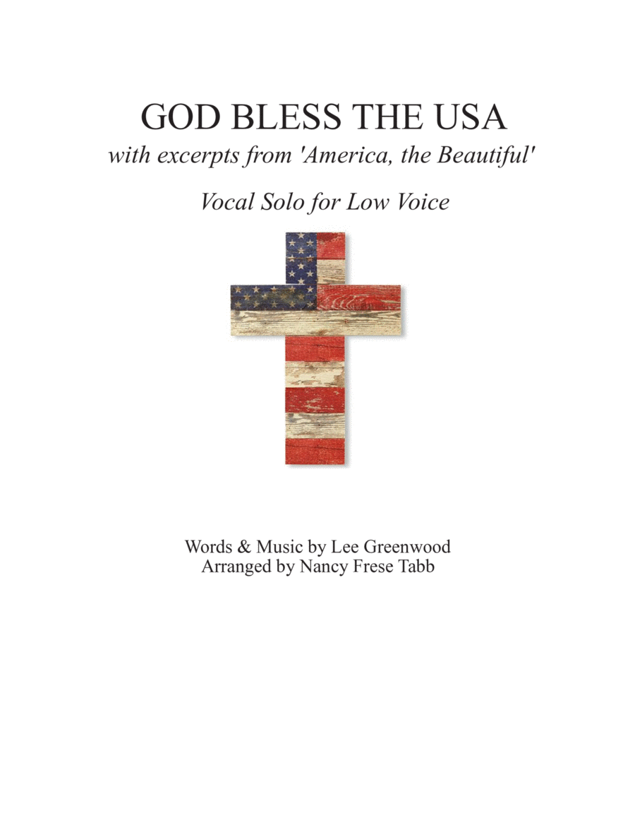 Book cover for God Bless The U.s.a.