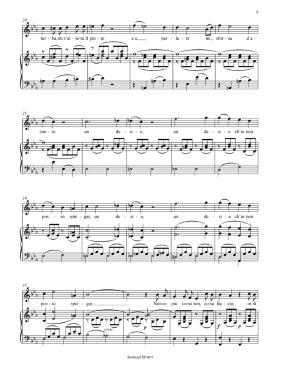 OperAria Mezzo-soprano Volume 1: lyrisch Piano, Vocal scores gallery preview page 3