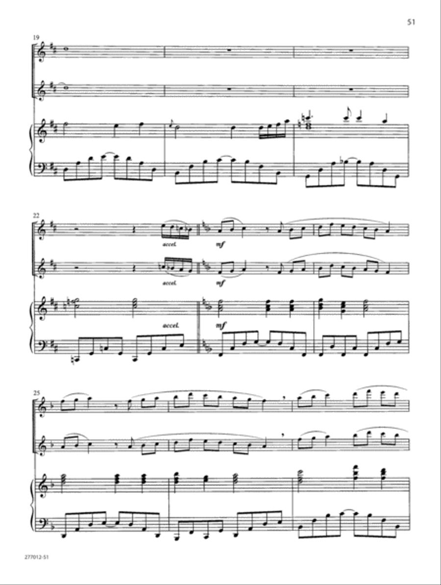 Be Still My Soul Flute Duet scores gallery preview page 27