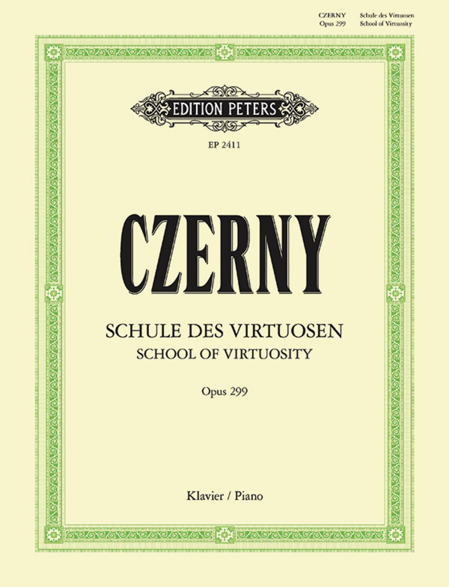 School of Velocity Op. 299 for Piano Piano scores gallery preview page 1