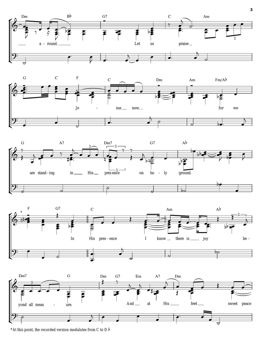 Holy Ground Holy Ground Acoustic Guitar scores gallery preview page 3