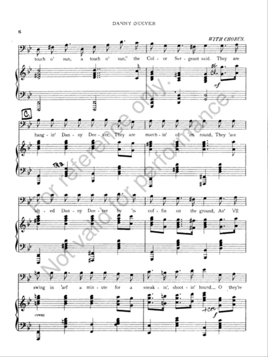 Danny Deever Concert Band scores gallery preview page 6