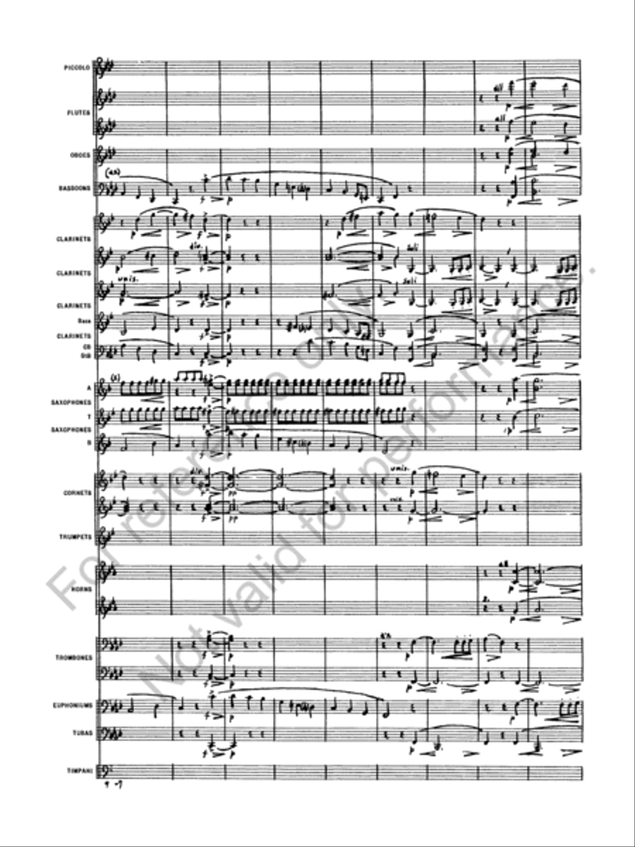 Egmont Concert Band scores gallery preview page 10