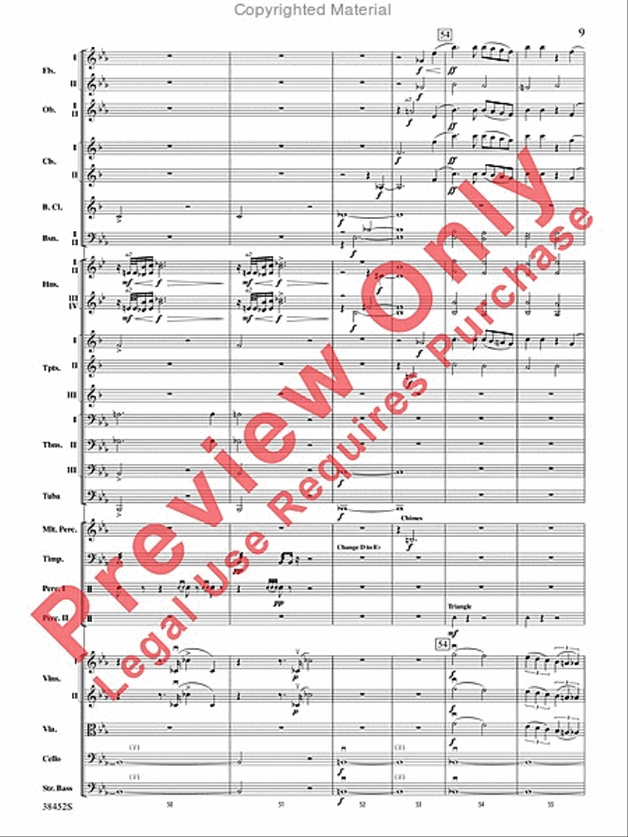 1812 Overture Full Orchestra scores gallery preview page 10