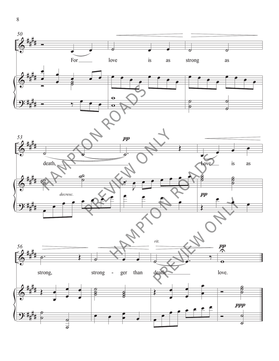 Set Me As a Seal (Medium Low) Voice Solo scores gallery preview page 9