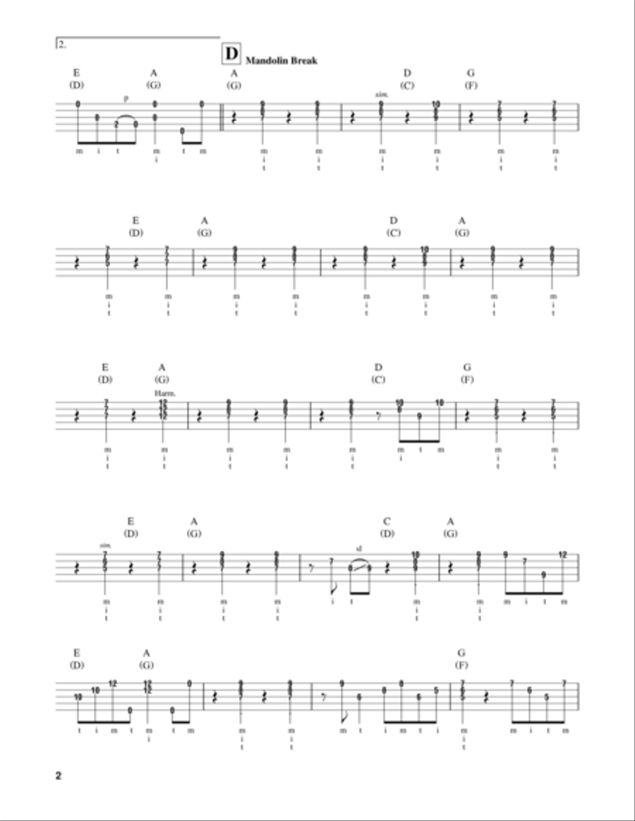 Salt Creek Banjo scores gallery preview page 2