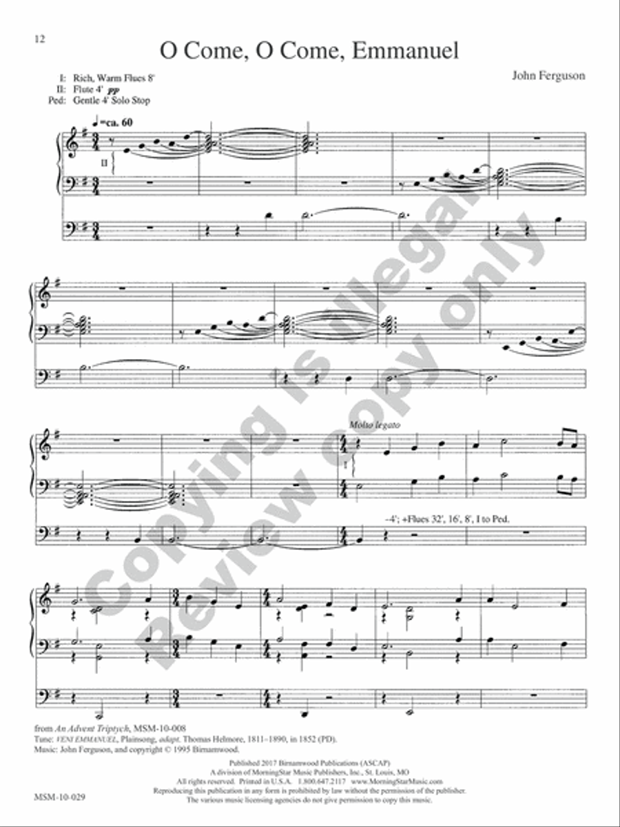 Hark! The Glad Sound Hark! The Glad Sound Organ scores gallery preview page 22