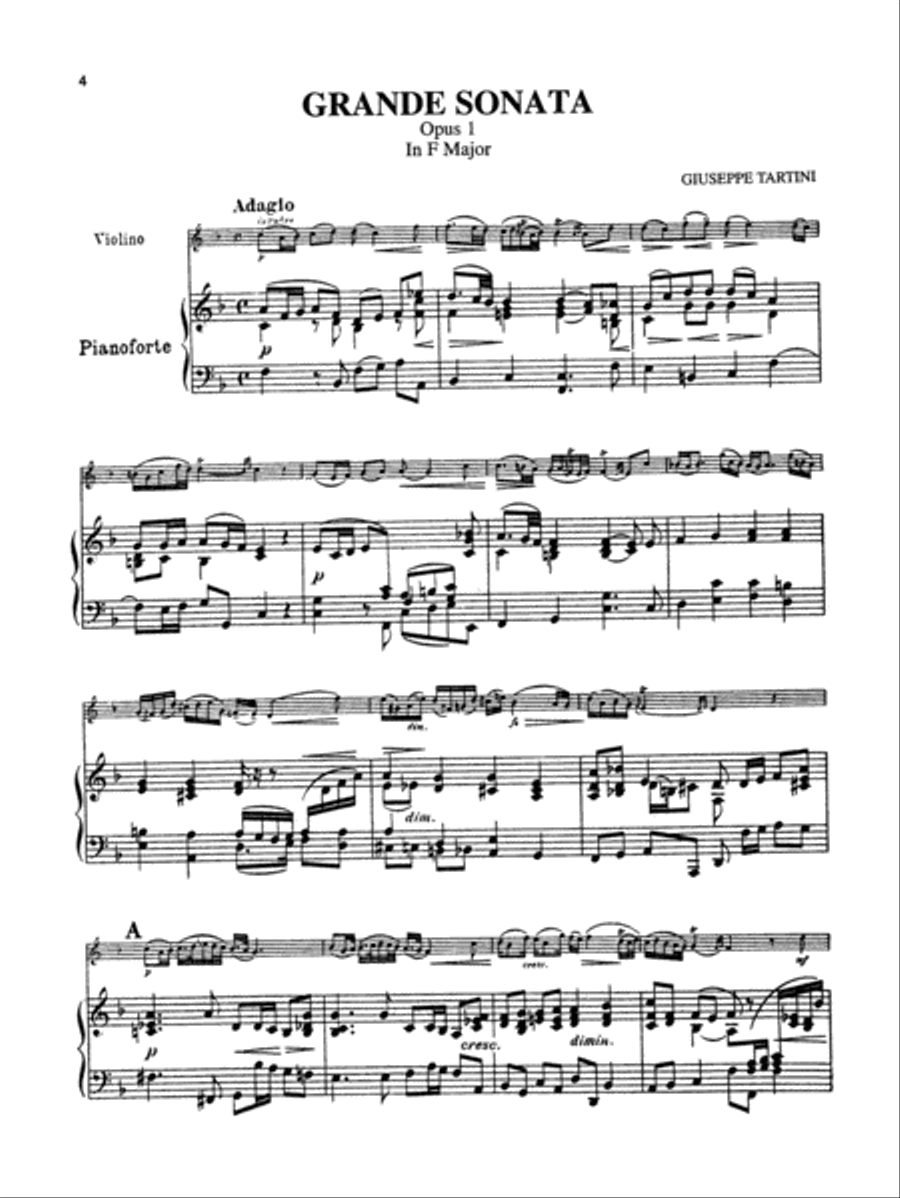 Seven Sonatas Violin Solo scores gallery preview page 5