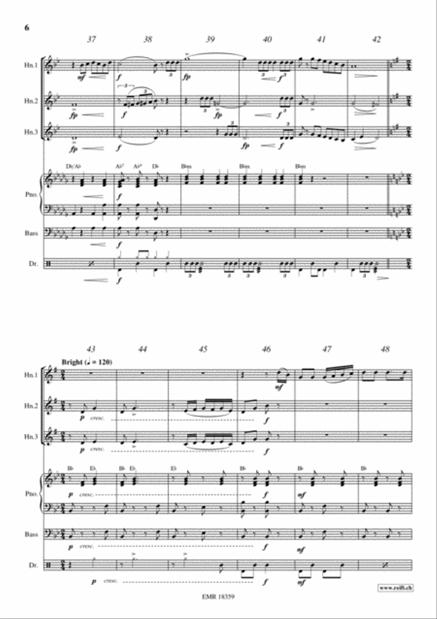 Yankee Doodle Horn scores gallery preview page 6