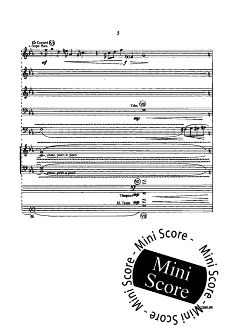Impressions Rhapsodiques Concert Band scores gallery preview page 8