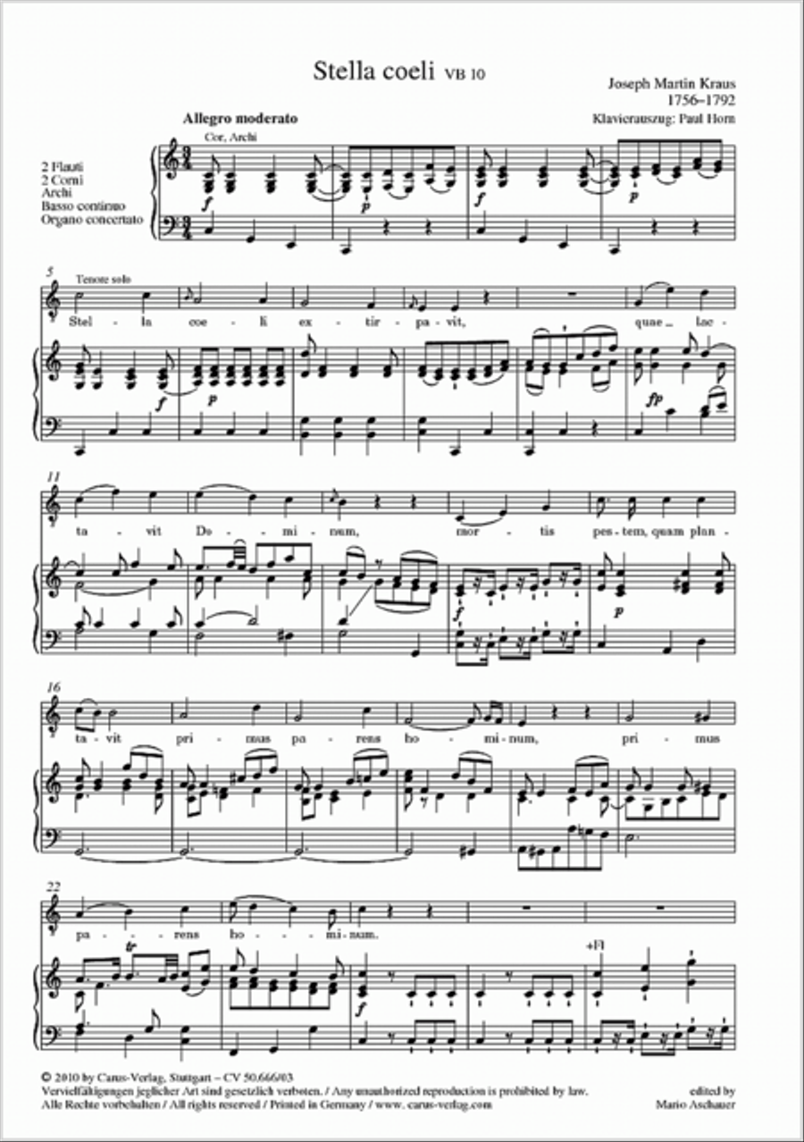Stella coeli Stella coeli 4-Part scores gallery preview page 2