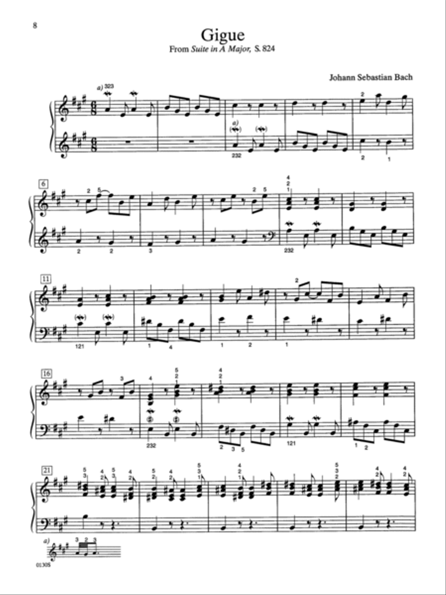 Piano Literature of the 17th, 18th, and 19th Centuries, Book 6 Piano Method scores gallery preview page 4
