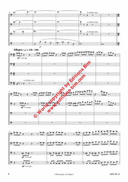 Trombone Quartet N° 1 image number null