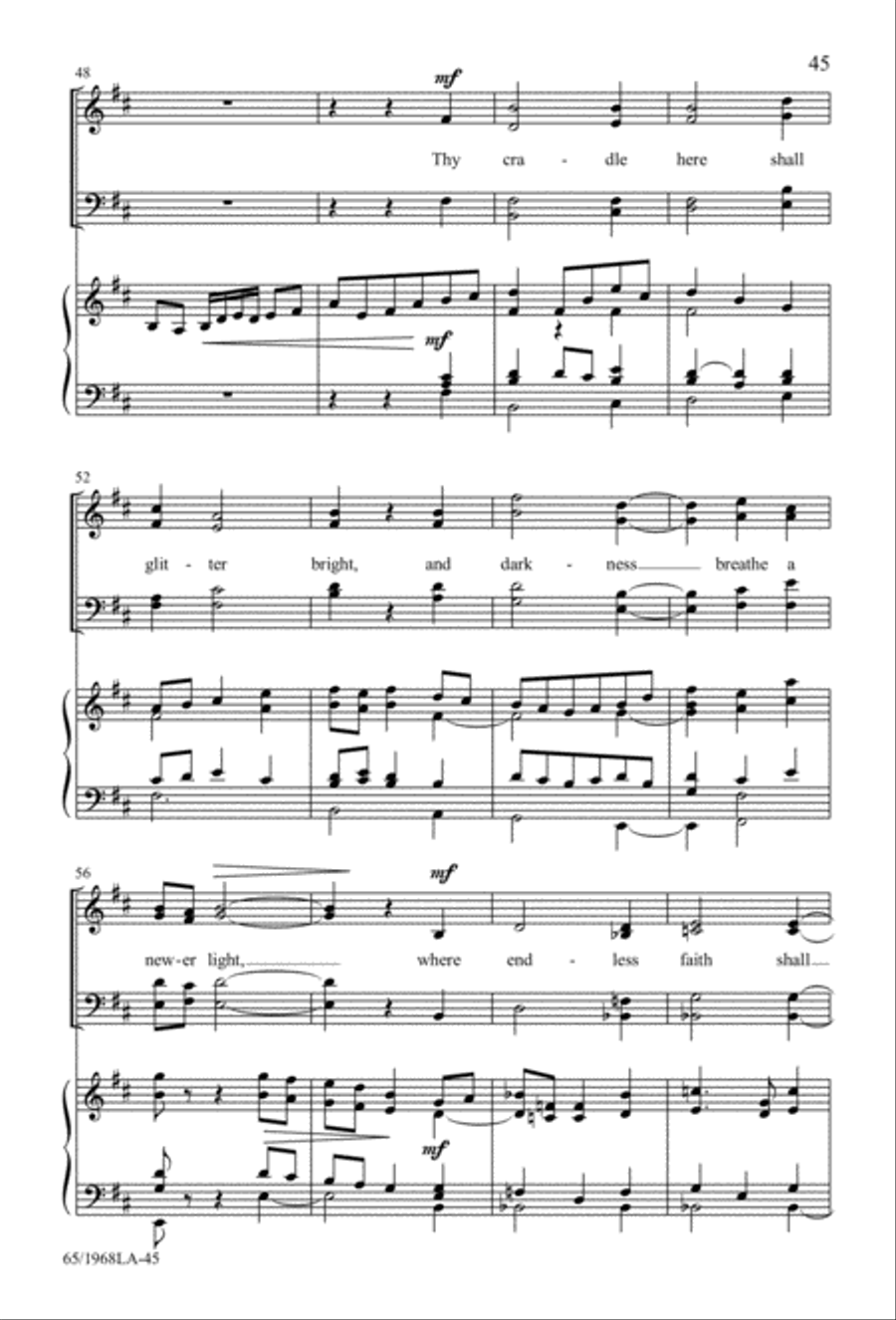 The Word Made Flesh The Word Made Flesh 4-Part scores gallery preview page 47