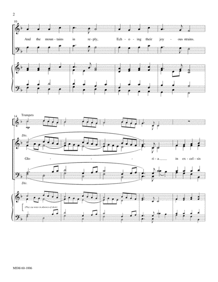 Angels We Have Heard on High (Full Score and Instrumental Parts) image number null