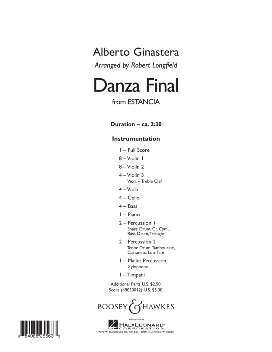 Danza Final (from 