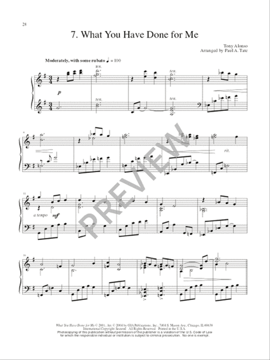 Seasons of Grace - Volume 1 Piano Solo scores gallery preview page 30