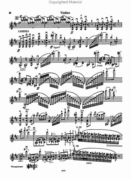 Violin Concerto Op. 35