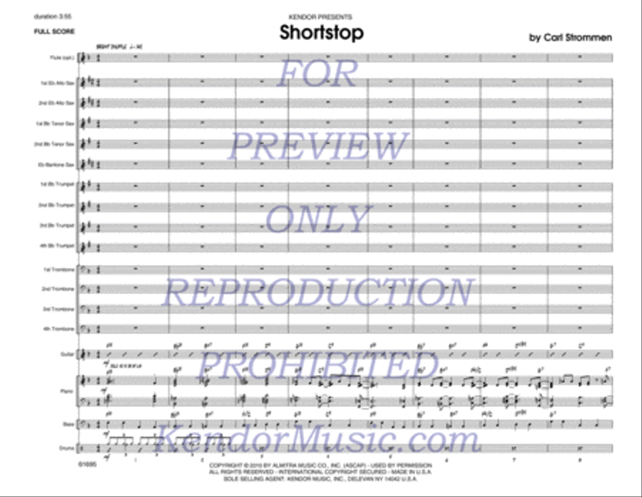 Shortstop Jazz Ensemble scores gallery preview page 2