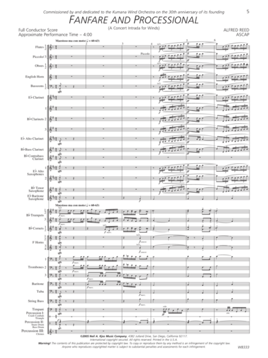 Fanfare and Processional image number null