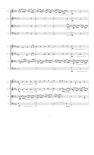 Cantique de Jean Racine (String Quartet) Scores & Parts