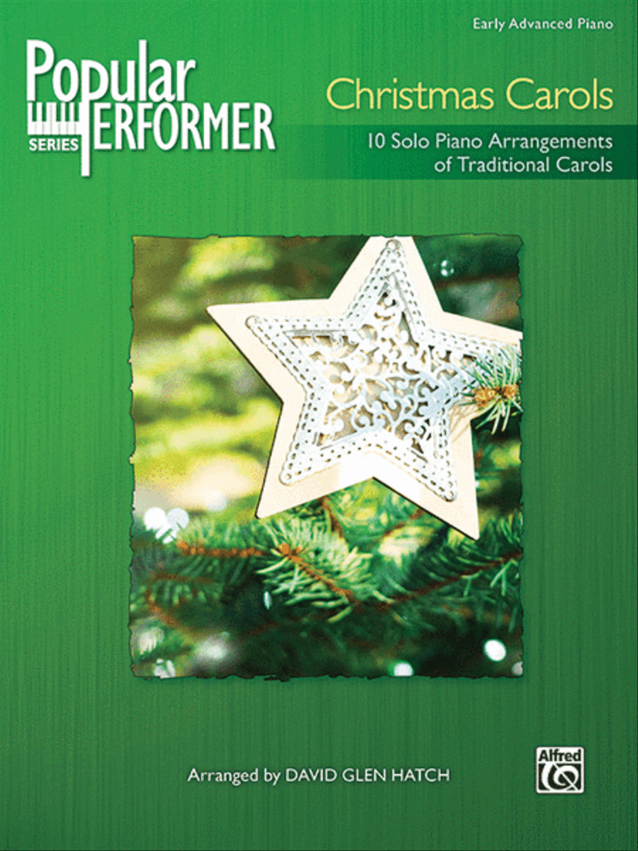 Popular Performer -- Christmas Carols Piano Solo scores gallery preview page 1